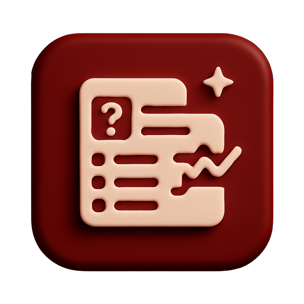 Question Types Icon